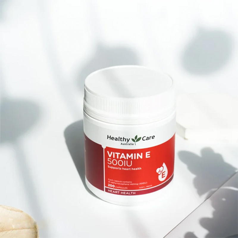Viên bổ sung vitamin e 500iu 200 viên healthy care