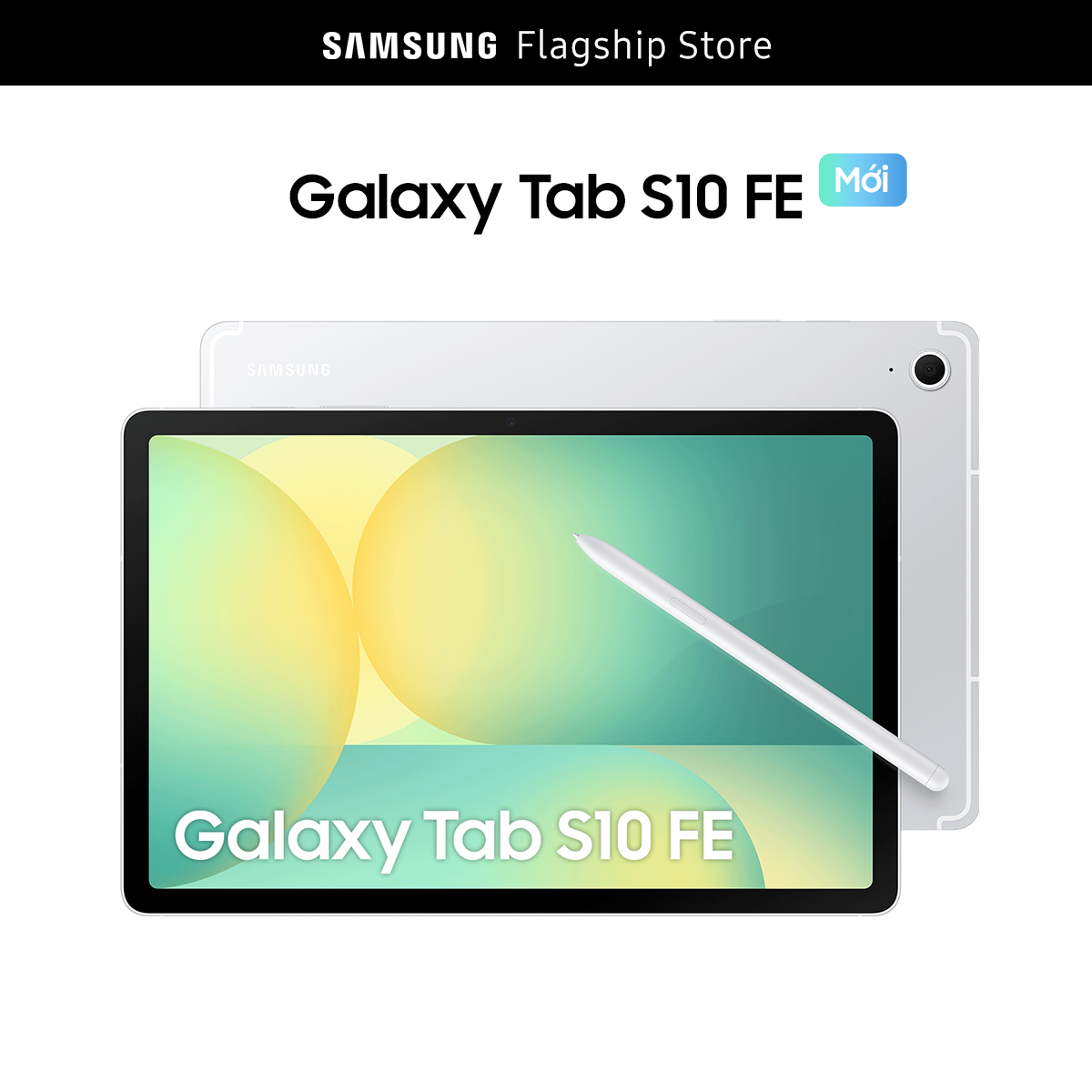 [8.3 TẶNG DEAL XỊN GIÁ XINH] Máy tính bảng Samsung Galaxy Tab S10 FE (8GB/128GB), Advanced AI, S Pen đa nhiệm, Màn hình lớn 13.1" - 5