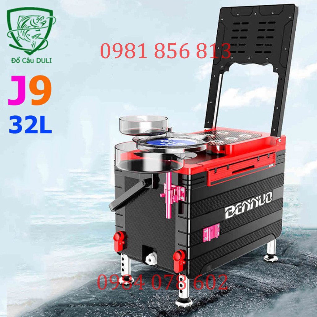 Thùng câu đài bennuo j9 đa năng thể tích 32l giữ nhiệt cực tốt, giải quyết mọi địa hình khi đi câu cá , du lịch k