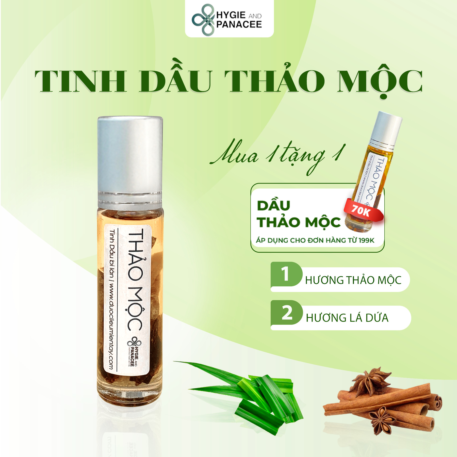Tinh Dầu Thảo Mộc HYGIE & PANACEE