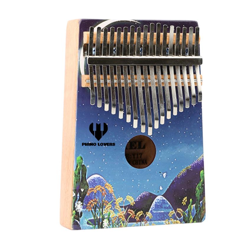 Đàn Kalimba Yael Gỗ Mahogany 17 phím cao cấp - mẫu Legend of bluesea - HÀNG CÓ SẴN.