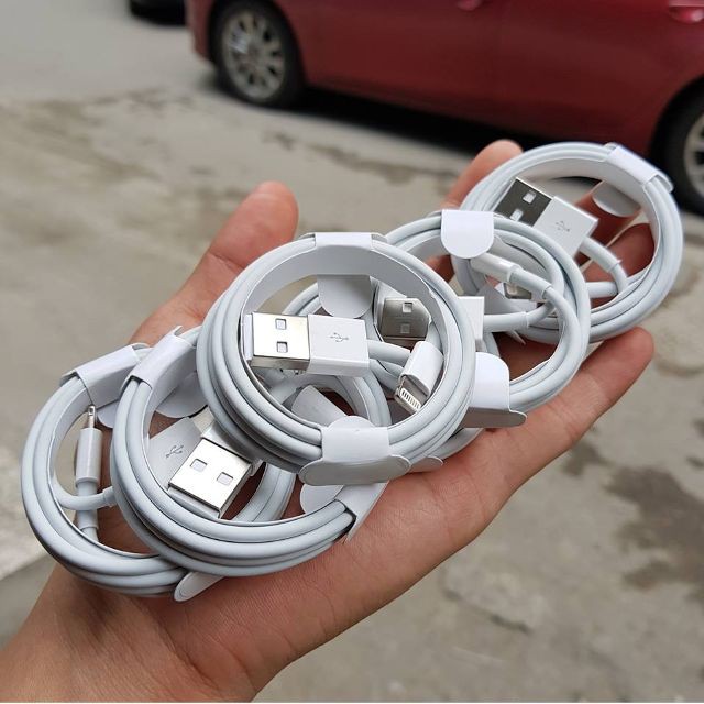 COMBO 5 dây Cáp Sạc iphone Lightning LK Chuẩn Foxcom Chíp A12 Cho Các Dòng iphone 5,XR,XS Max5