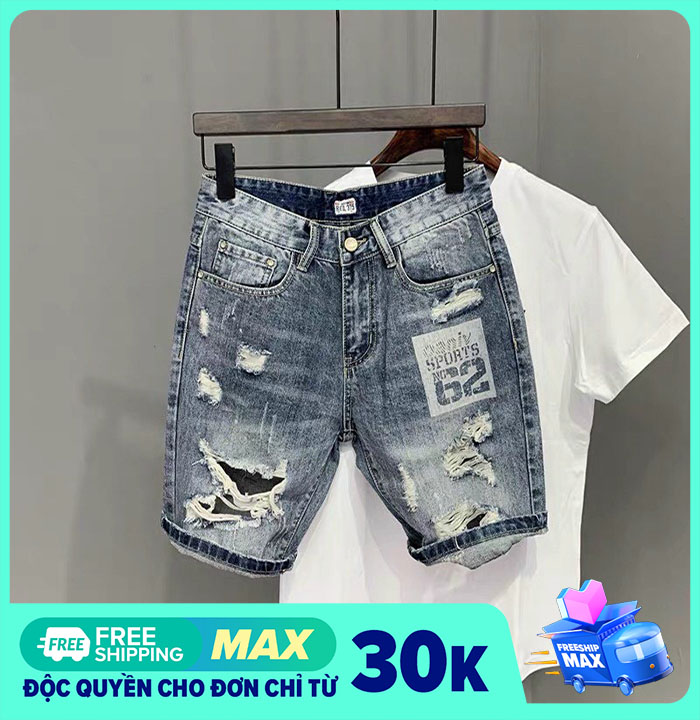 Quần short nam, quần short jean nam, quần sọt nam co giãn thoải mái sjn04