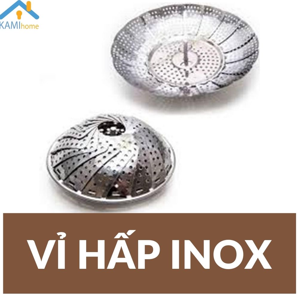 Vỉ hấp chuyên dụng chất liệu inox cao cấp đồ gia dụng nhỏ
