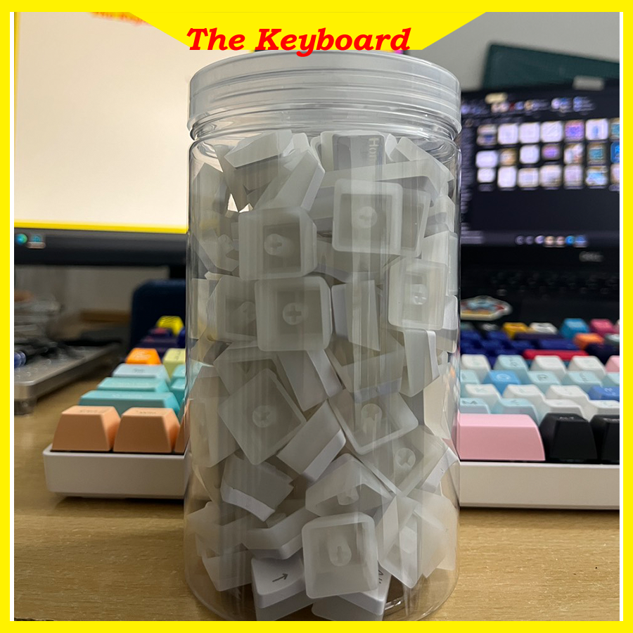 Hộp/hũ nhựa đựng keycap | hộp đựng switch. 750ml và 500ml