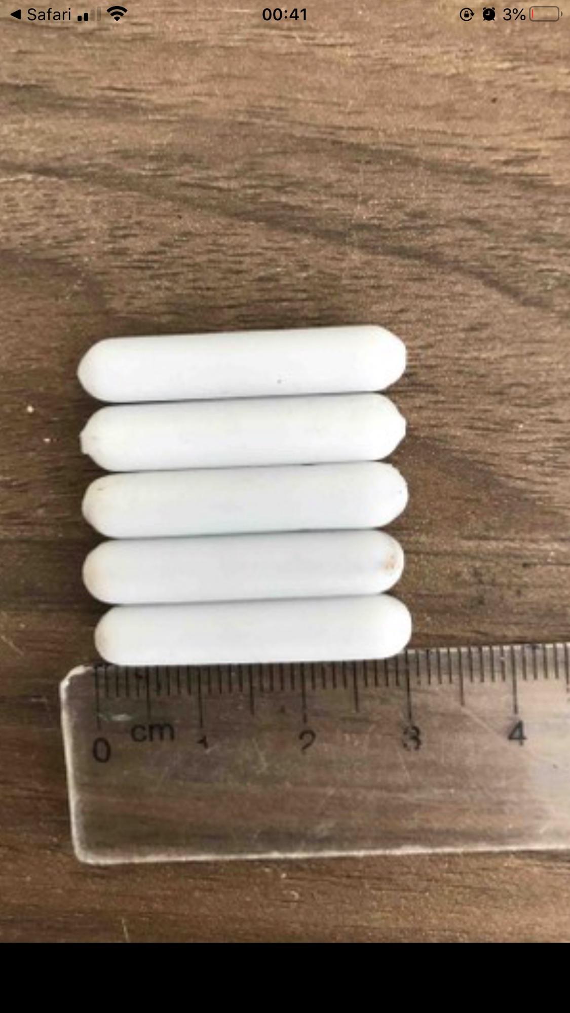 Cá từ nam châm con nhộng con khuấy từ 3cm thanh khuấy từ