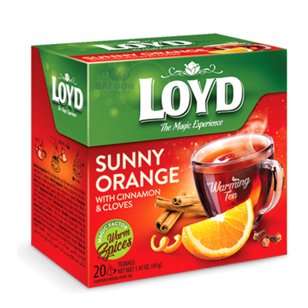 Trà loyd 40g sunny orange