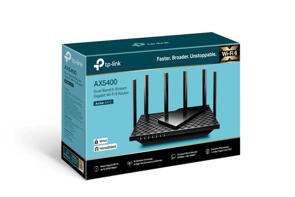 Router Wifi 6 TP-Link Archer AX73