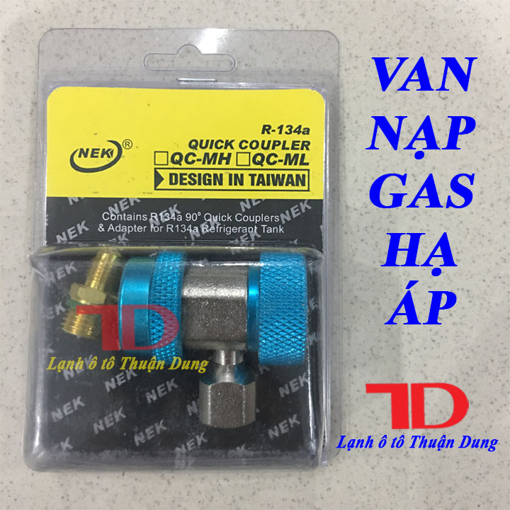 Bộ van nạp gas hạ áp R-134A - Vật Tư Điện Lạnh Ô Tô Thuận Dung