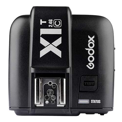 Điều khiển đèn godox x1t-c-ttl 2.4g wireless flash trigger cho canon