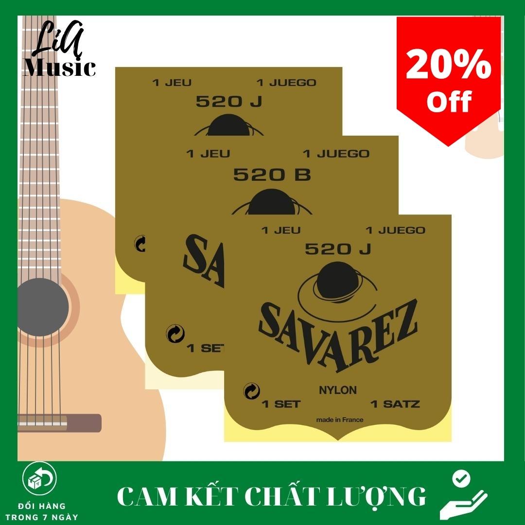 Dây guitar classic cao cấp, dây guitar ta cổ điển cao cấp savarez Liamusic 520PI