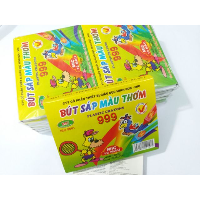 Sỉ - 12 hộp sáp màu Mic