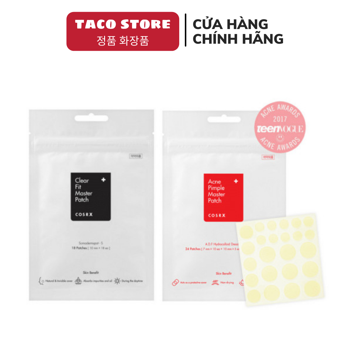 Miếng dán mụn COSRX Acne Pimple Master Patch 24 miếng/ gói