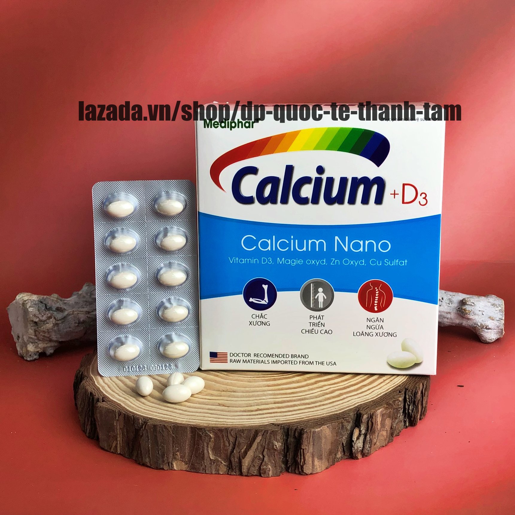 Viên uống CALCIUM NANO LIQUID bổ sung canxi