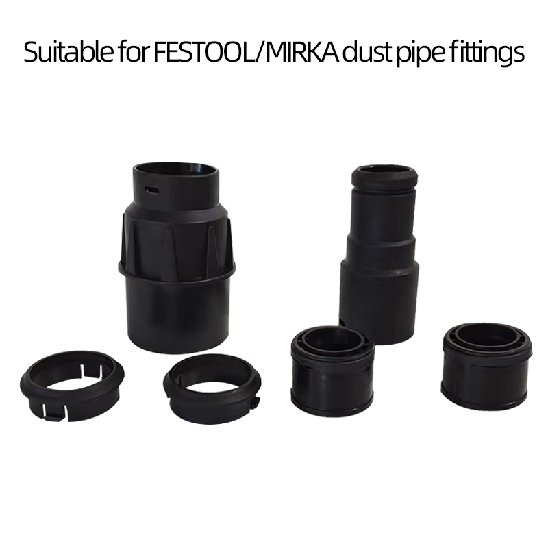 Thích hợp cho điện chân không phụ kiện đường ống nối cao su vật liệu nhựa mài đầu Clip
