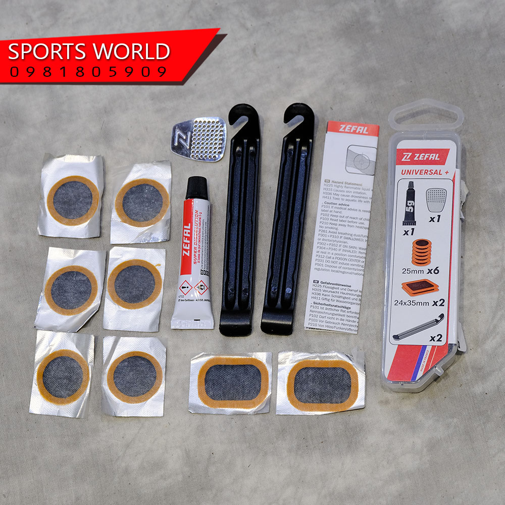Bộ Vá Xe Đạp mini Zefal Universal++ - SPORTS WORLD