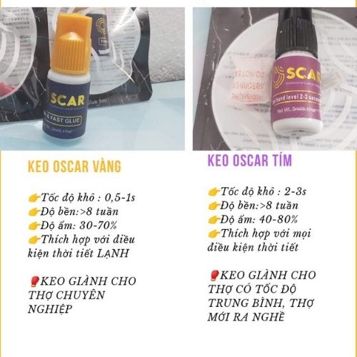Keo nối mi Oscar
