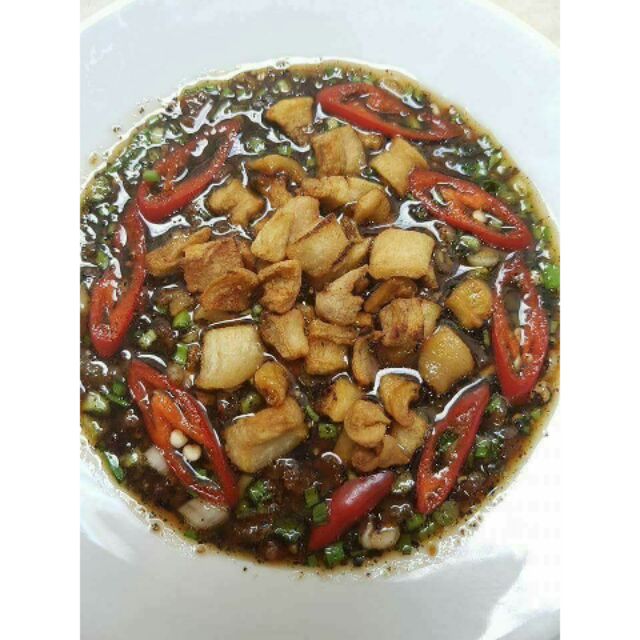 Kho quẹt tôm khô tóp mỡ 500gr