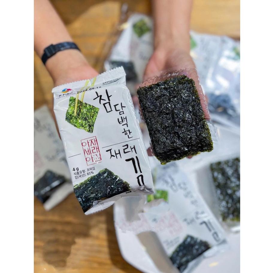 Rong Biển Ăn Liền ChoCho  KFISH - 1 Lốc [ 3 gói * 4g ]