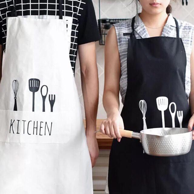 Tạp dề làm bếp tạp dề đồng phục.