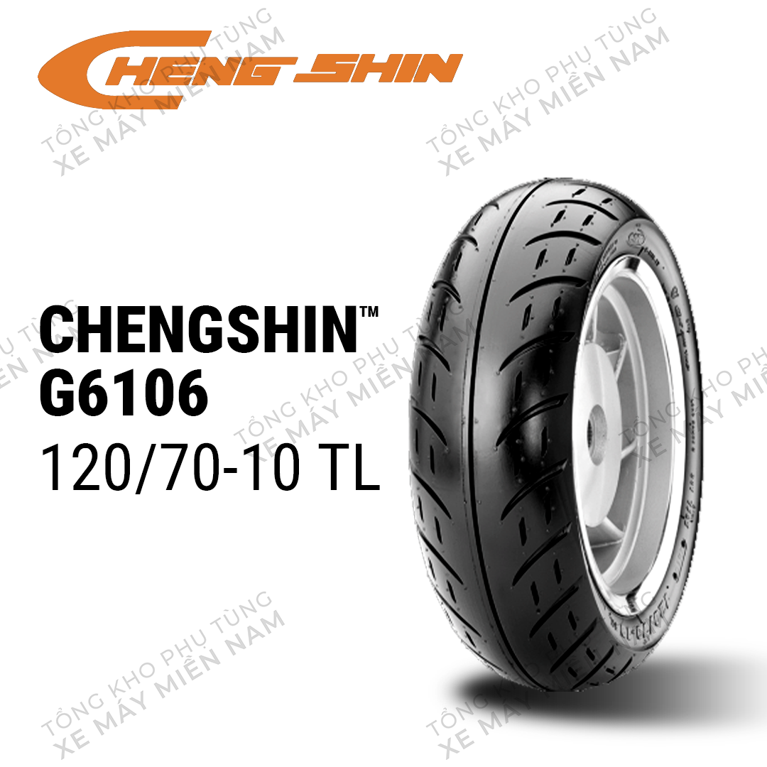 Vỏ xe CHENGSHIN 120/70-10 TL C6106