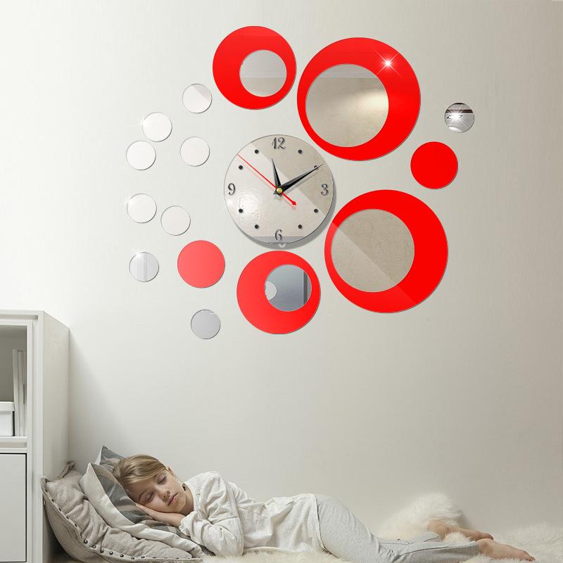 Đồng hồ 3d phong cách châu âu mẫu mới dh02 hình tròn