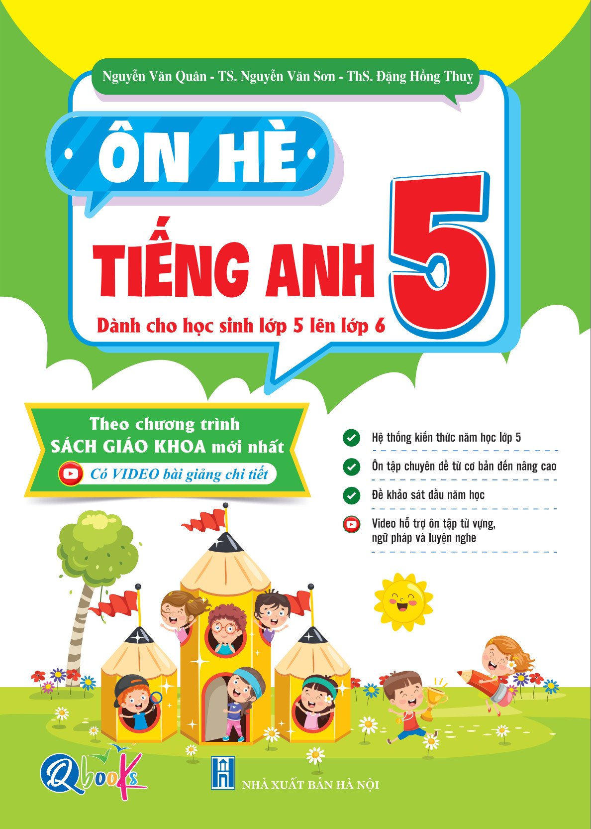 Sách - Ôn Hè Tiếng Anh Lớp 5 - Dành cho học sinh lớp 5 lên 6 (1 cuốn)