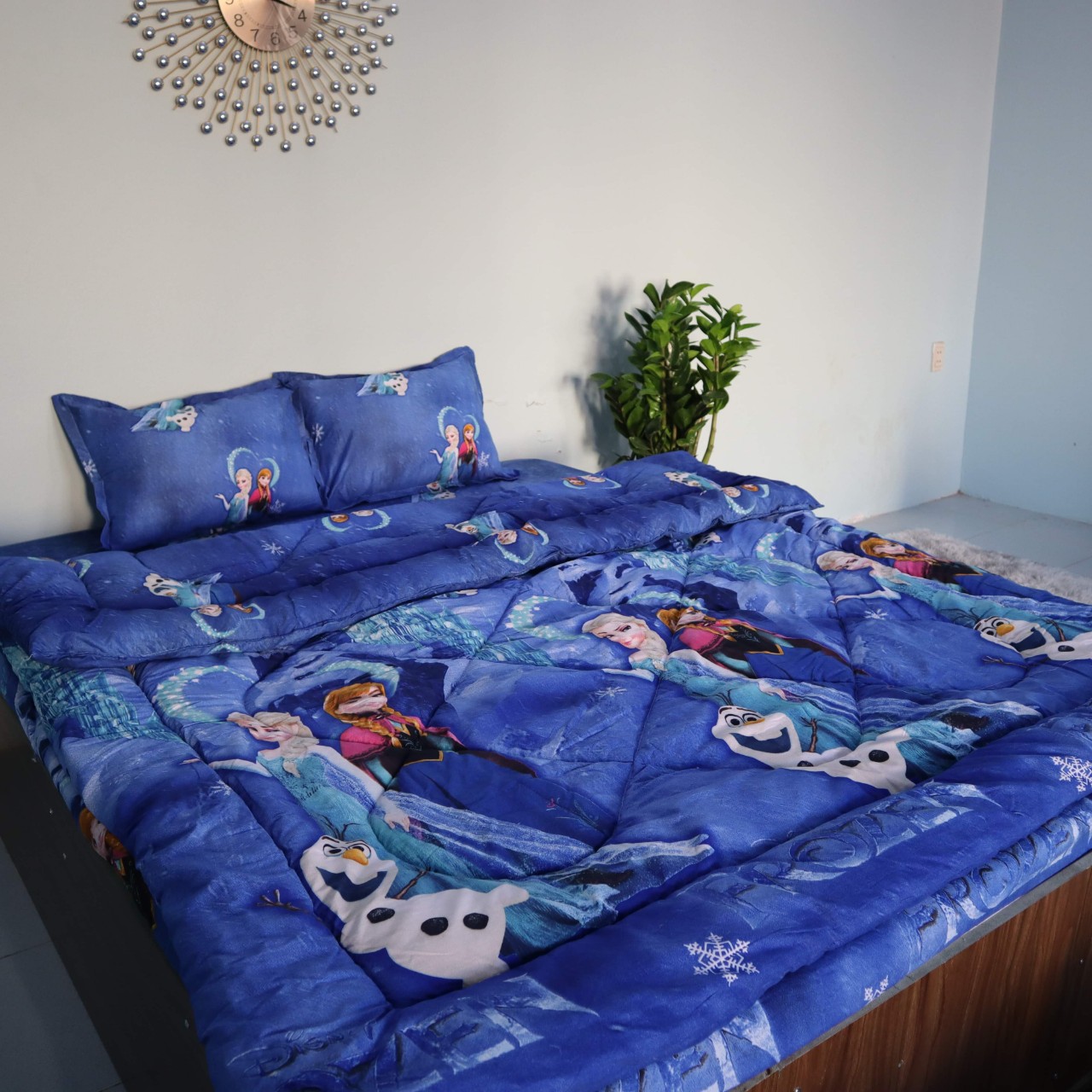 Bộ Ga Gối, Drap Gối Hoạt Hình Mẫu Mới 2020 - ga gối công chúa elsa, doremon,drap giường doremon nhiều mẫu khác dễ thương sẽ làm các bé mê mẩn  revato