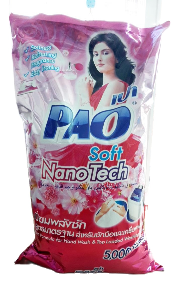 Bột giặt Pao 5kg Hồng Thái Lan