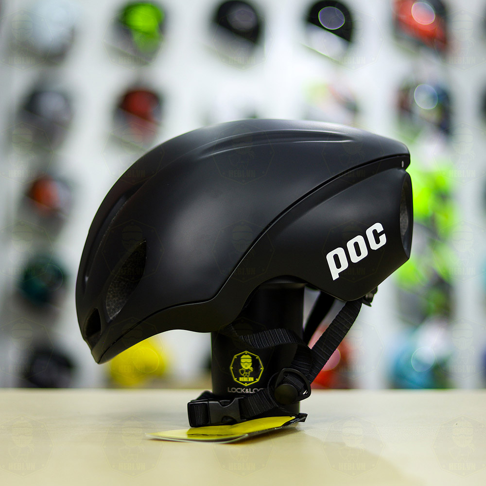 Nón bảo hiểm xe đạp poc p02 freesize ống pô lớn - helmets 4u
