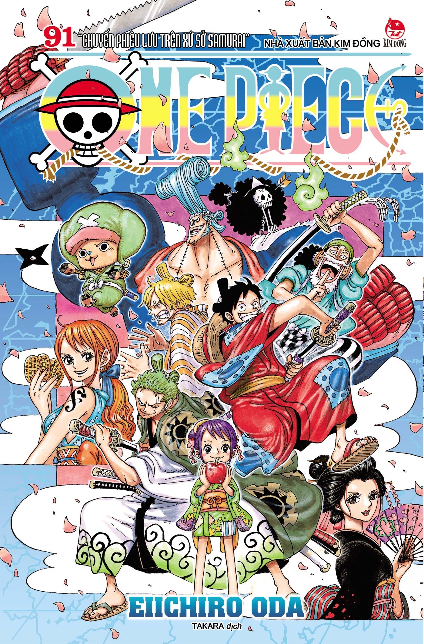 One Piece tập 91 đã được ra mắt với một bìa gập đầy cuốn hút và bất ngờ. Nếu bạn muốn biết thêm về nội dung của tập này, hãy đến và xem ngay hình ảnh bìa gập đầy bí ẩn và thú vị này!