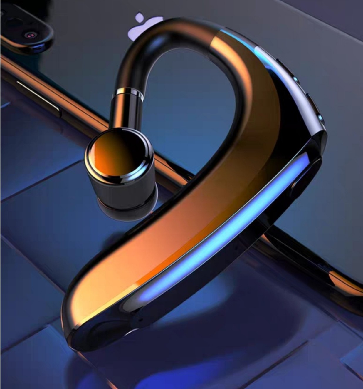 Tai nghe bluetooth 5.0 móc tai xoay 180 độ ,  mẫu S1 , S2 và S3 ,pin 200 mAh, nghe nhạc  và đàm thoại từ 10 giờ đến 15 giờ, tặng kèm tai nghe phụ.