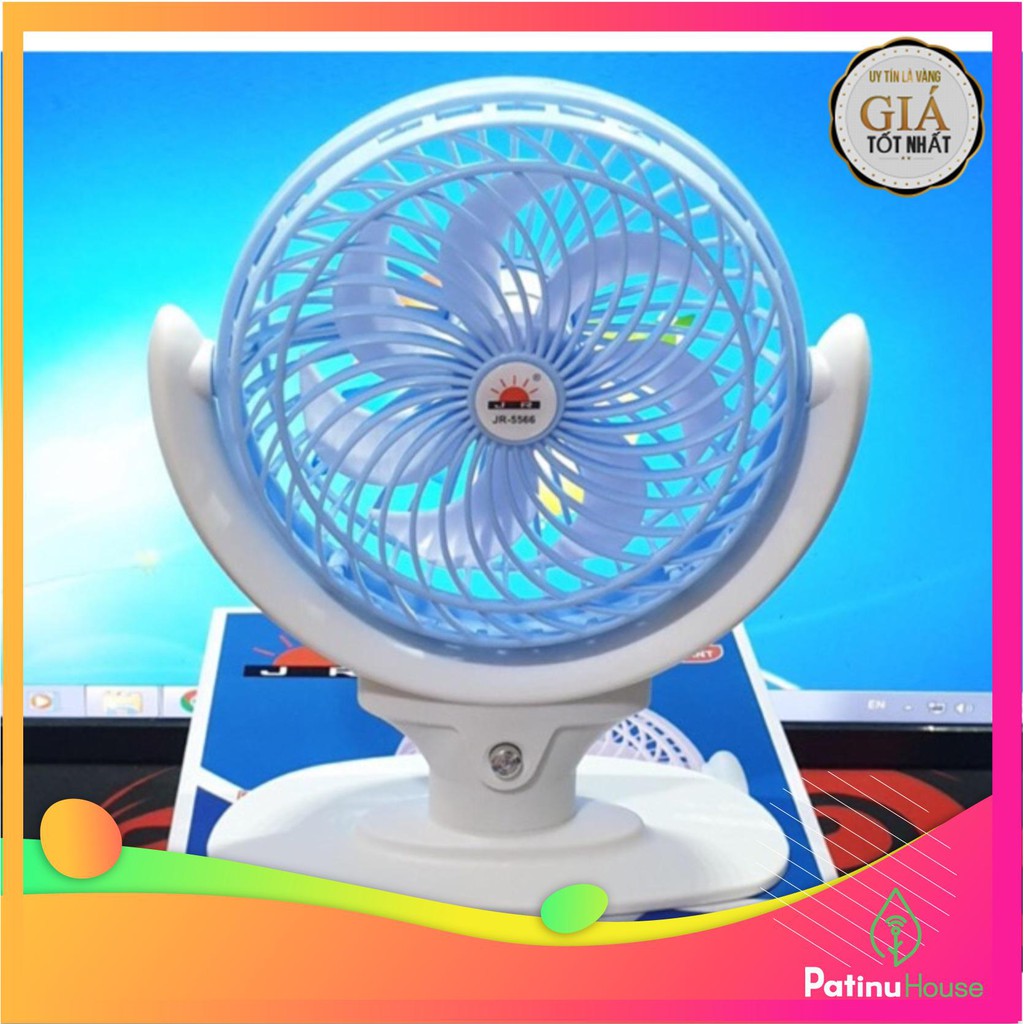 [HCM]Quạt để bàn làm việcQuạt để bàn gấp gọn tích điệnquạt sạc tích điện để bànQuạt Mini Để bàn Làm Việc Sạc Tích ĐiệnQUẠT SẠC BÀN JR-5566 TÍCH ĐIỆN