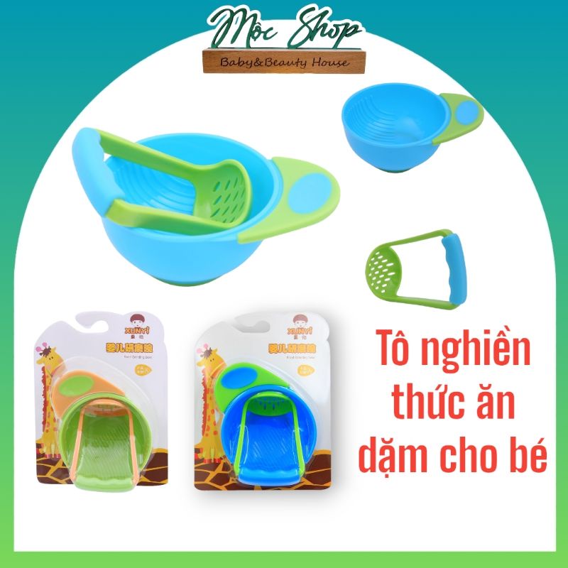 BÁT NGHIỀN THỨC ĂN DẶM CHO BÉ  HÀNG CÓ BAO BÌ