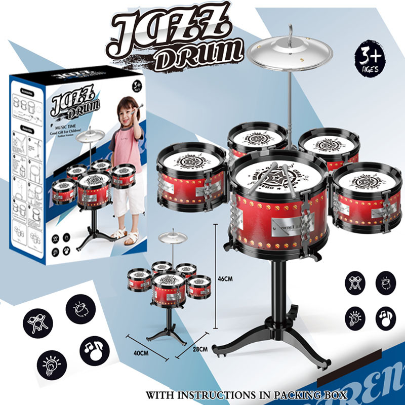 Bộ trống tuba jazz trống đồ chơi cho trẻ em