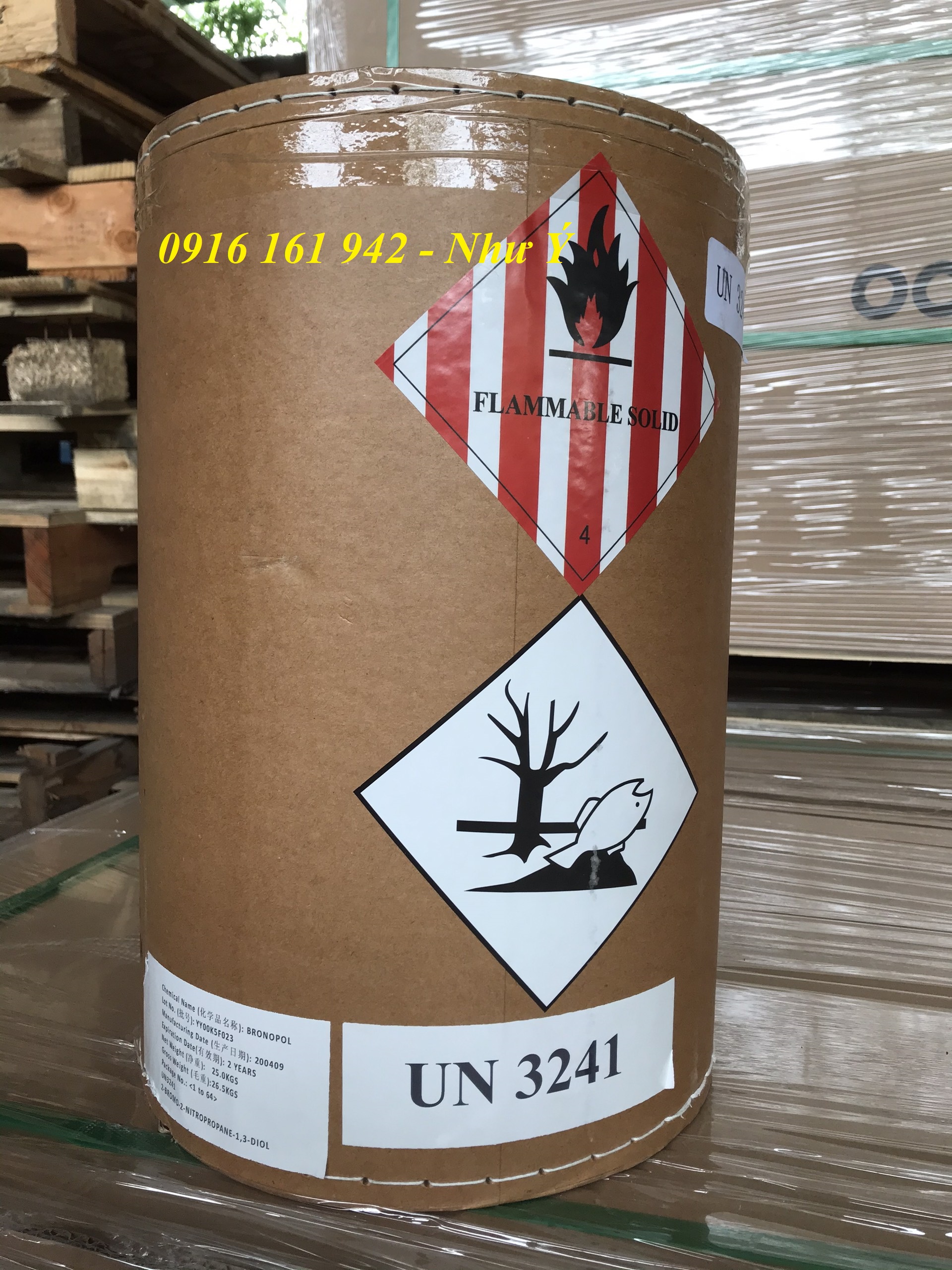 Bronopol : Đặc trị vi nấm, diệt khuẩn
