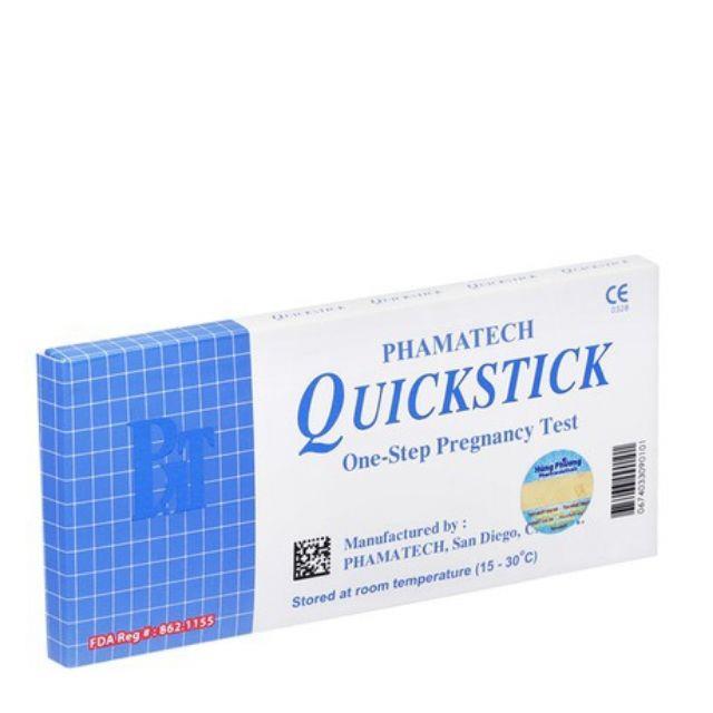 [ CHÍNH HÃNG] QUE THỬ THAI QUICKSTICK CHO KẾT QUẢ NHANH CHÍNH XÁC GIÁ SỈ