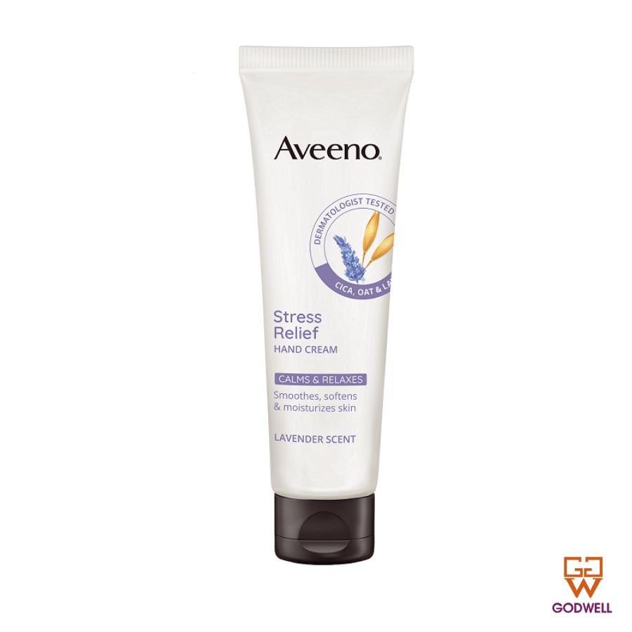 Kem Dưỡng Da Tay Hàng Ngày Aveeno Daily Moisturizing Stress Relief Hand Cream 50G