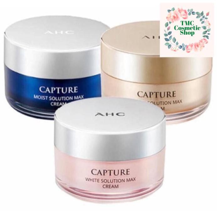 [HCM]Kem dưỡng AHC Capture Solution Max Cream 50Ml | Vàng - chống lão hoá chất lượng đảm bảo an toàn đến sức khỏe người sử dụng sản phẩm đang được săn đón trên thị trường hiện nay