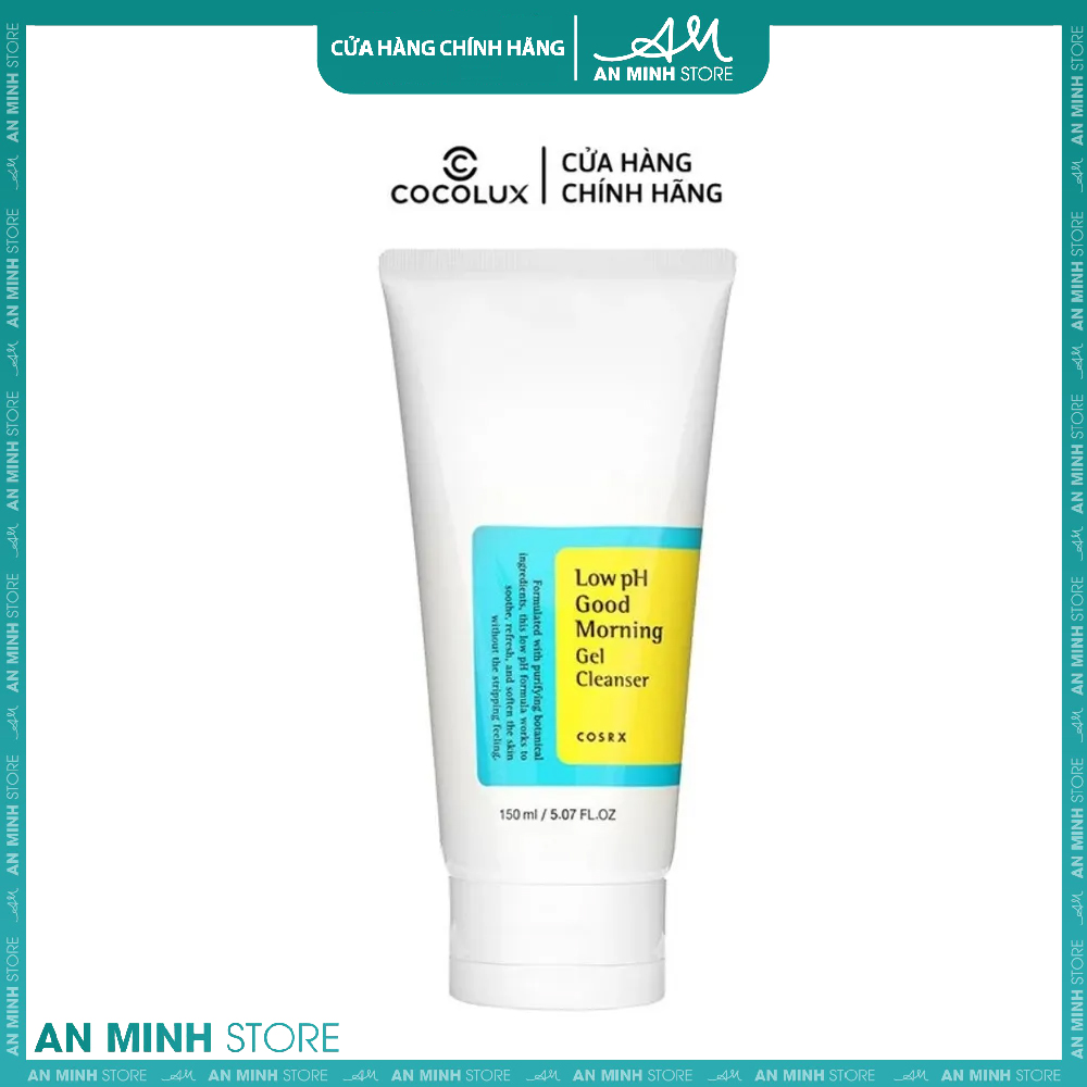 Sữa rửa mặt cosrx low ph good morning gel cleanser 150ml