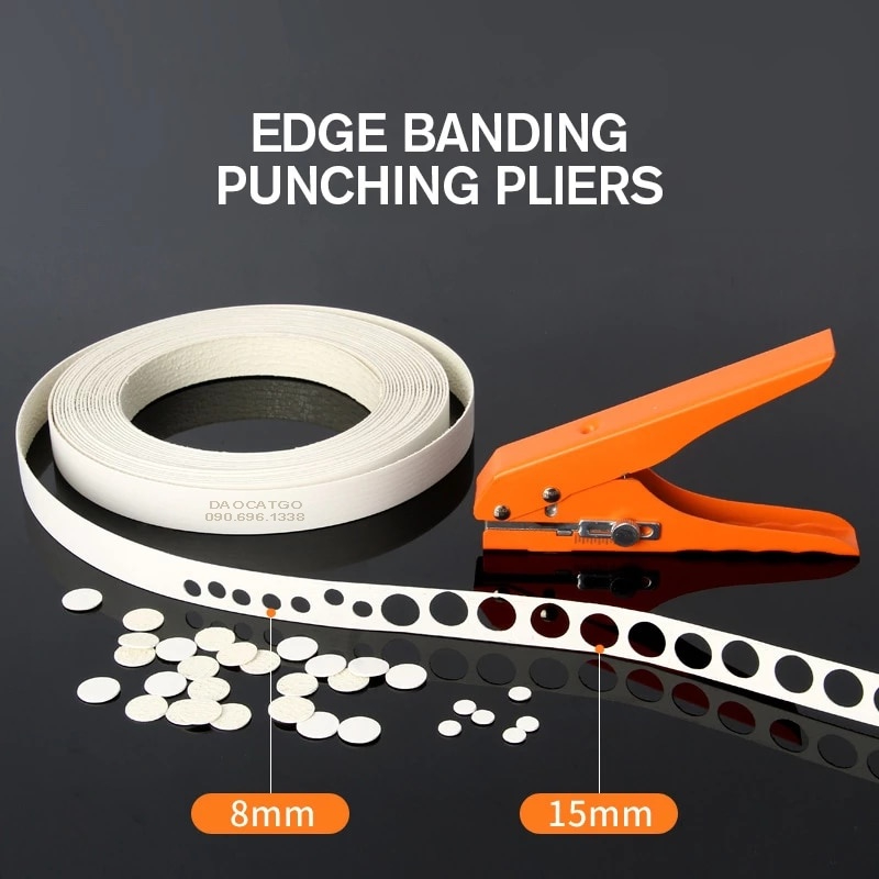 Kìm bấm nẹp che lỗ vit cam 8mm-15mm Loại Tốt