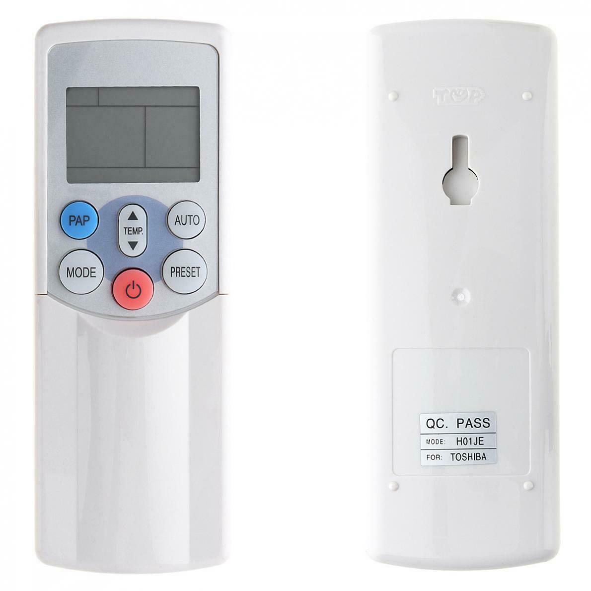 Remote máy lạnh điều hoà TOSHIBA WC-H01JE (6 nút - nắp trượt)