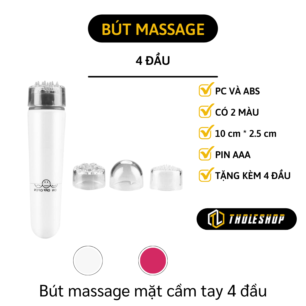 Máy massage mắt - Máy massage mắt 4 đầu, rung body - Máy mini mát xa mắt 4 đầu tiện dụng