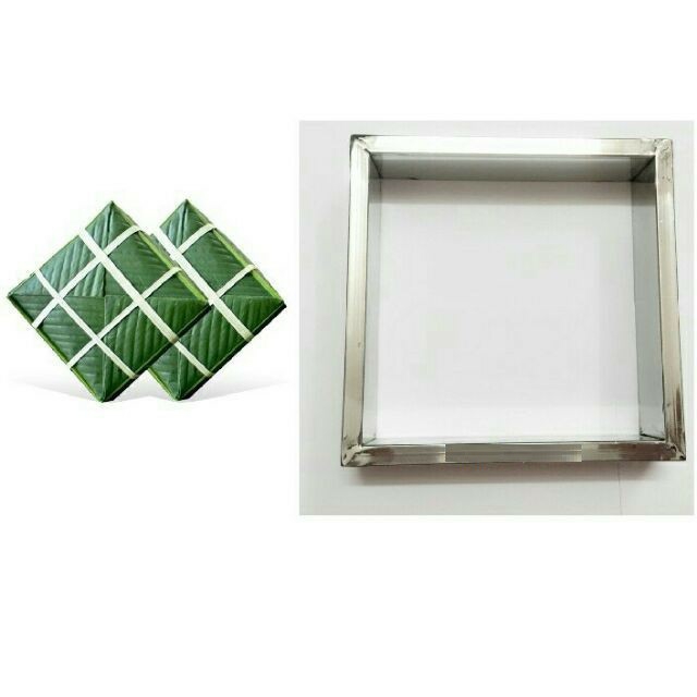 Khuôn gói bánh chưng kích thước 16cm-Khuôn gói bánh trưng inox kích thước 16cm-Khuôn làm bánh chưng thông minh kích thước 16cm siêu bền-Khuôn làm bánh chưng inox không gỉ