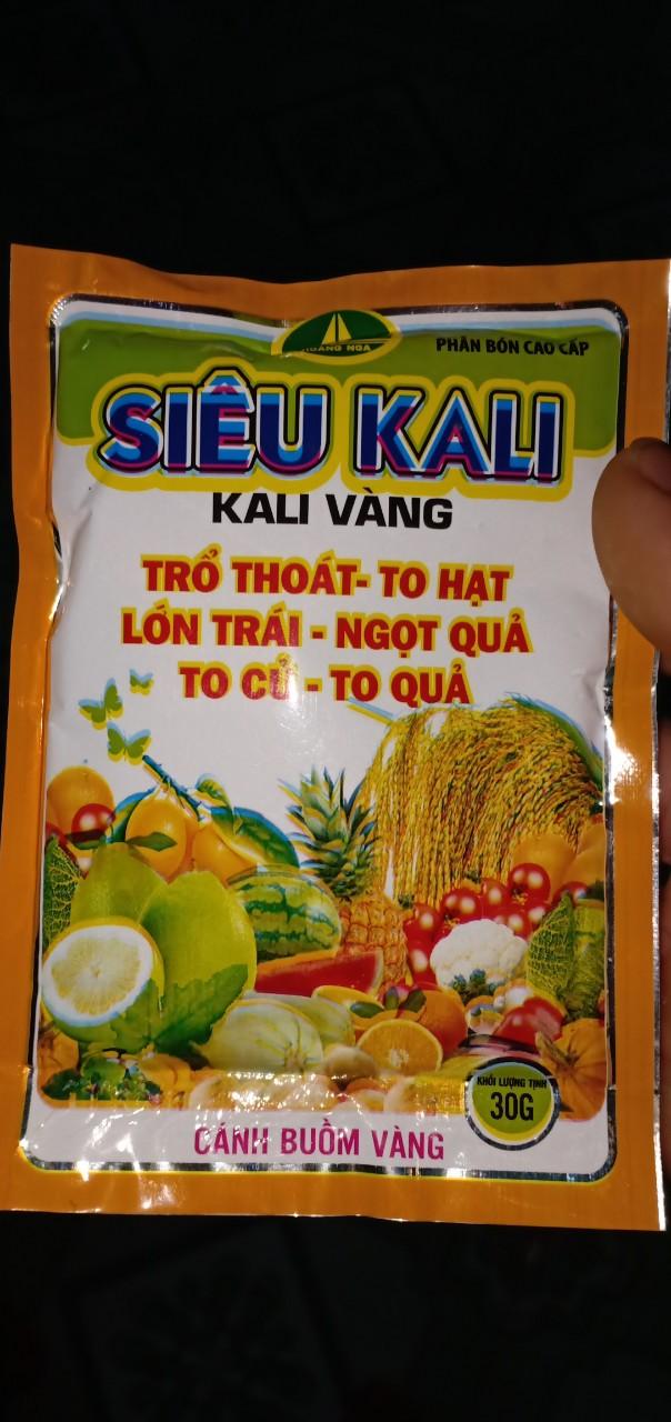 2 gói Phân bón SIÊU KALI
