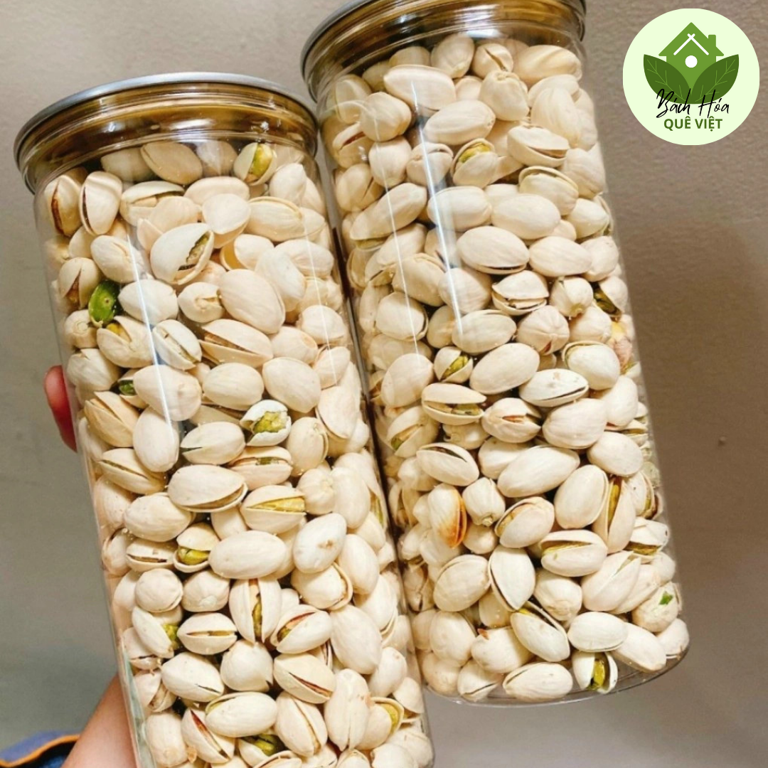 Hạt dẻ cười mỹ rang muối không tẩy - hạt to, giòn, béo, không hóa chất thơm ngon - túi 500g