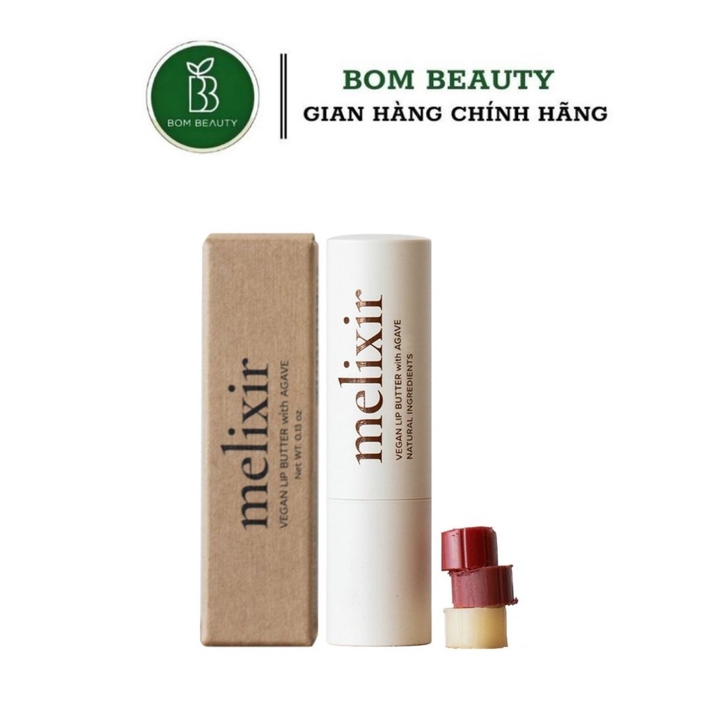 Son dưỡng thuần chay cực lành tính cho bà bầu và trẻ em Melixir Vegan Lip Butter