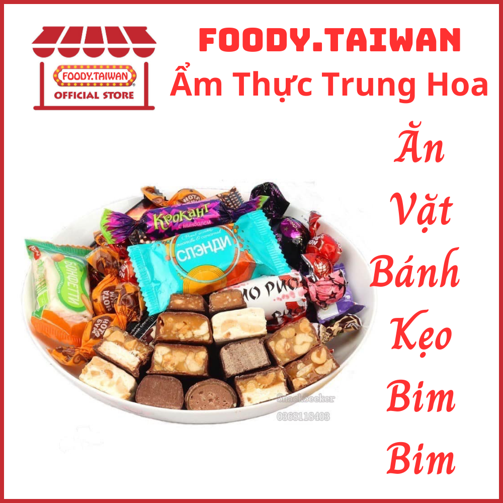 COMBO Đồ Ăn Vặt - Kẹo - Ô Mai - Socola - Bimbim Siêu Ngon