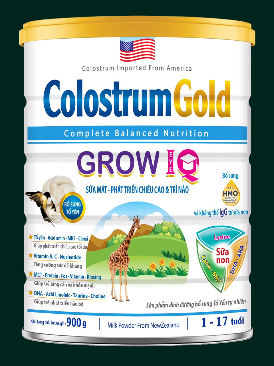 Sữa colostrum gold trẻ em- Thực phẩm bổ sung colostrum gold