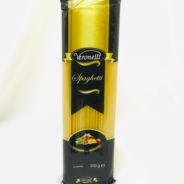 Mỳ ý spaghetti 500g veronelli tptd-44